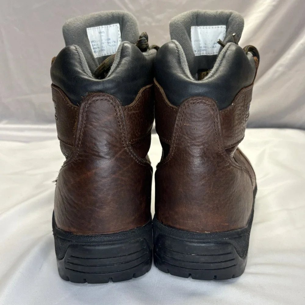 LL Bean Men's 11.5 M Brown Leather Hiking Boot Gore-tex Vibram Knife Edge